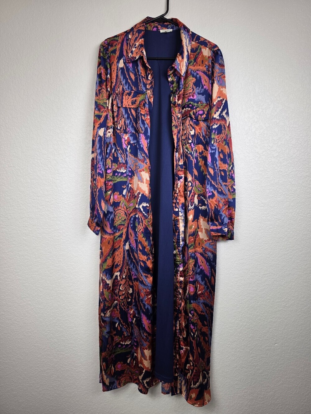 Anthropologie Jodifl Long Printed Large Duster Dress